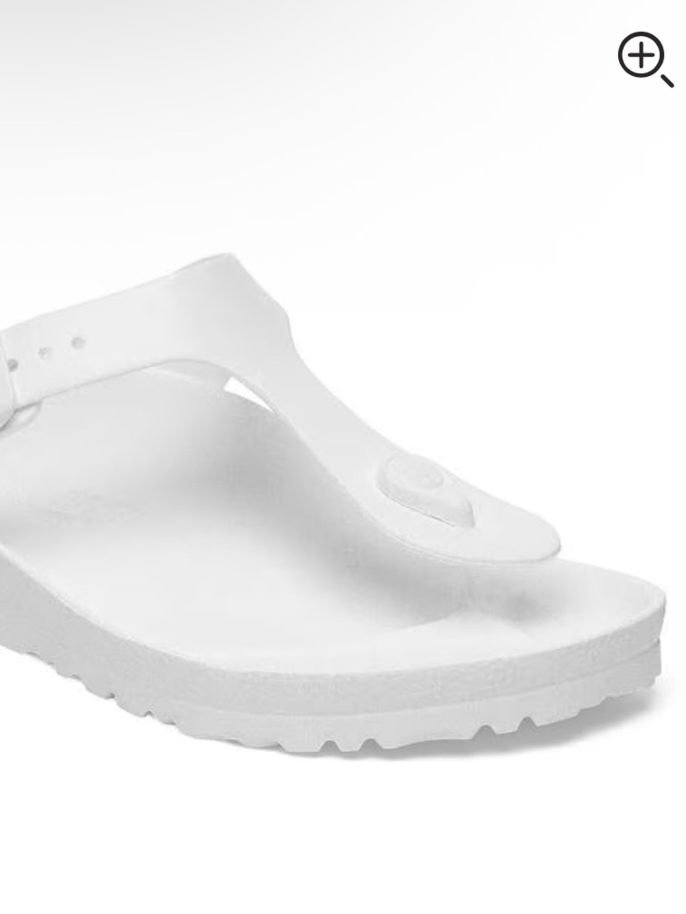 White rubber Birkenstocks 40 - Picture 4 of 6